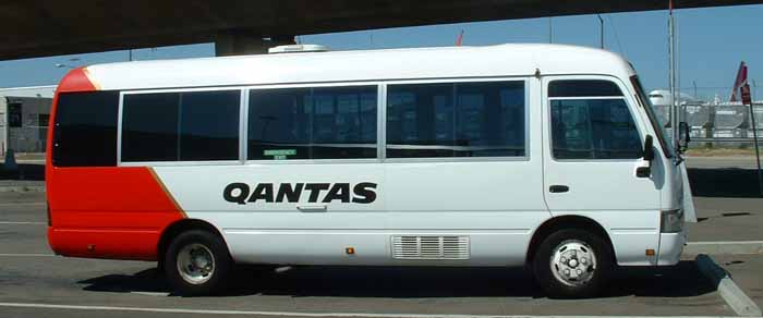 QANTAS Toyota Coaster TV465